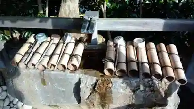 五社神社の手水舎