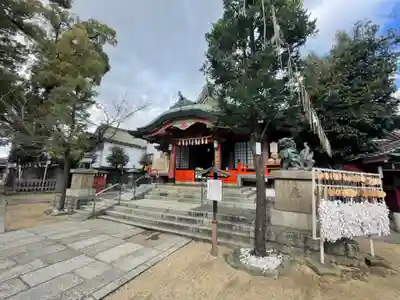 阿倍王子神社の本殿・本堂