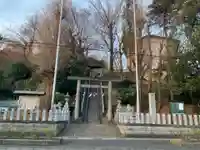 千年神社の鳥居