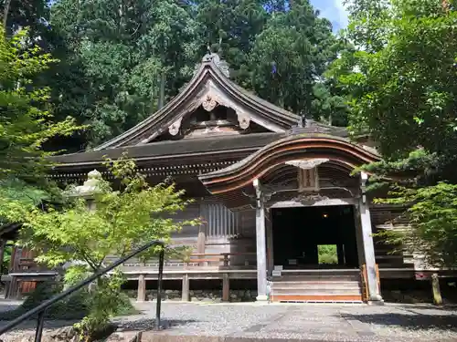 葛川息障明王院の本殿