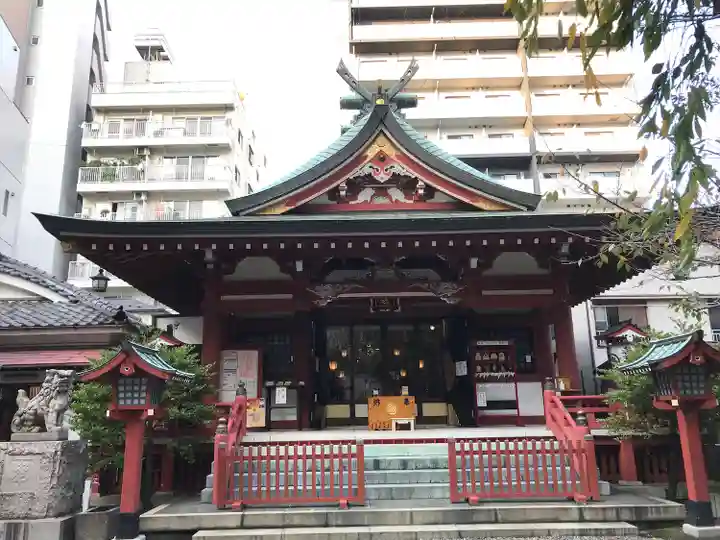 秋葉神社の本殿・本堂