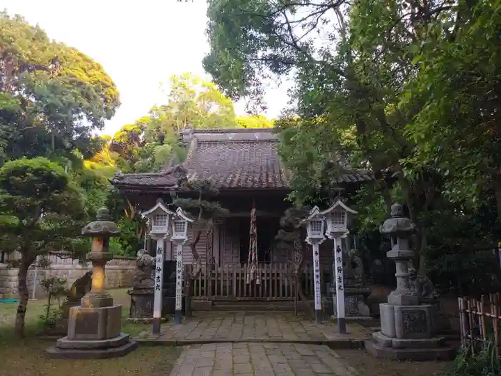 川口神社の本殿・本堂