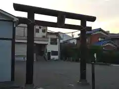 女體神社の鳥居