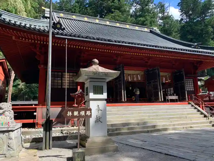 日光二荒山神社の本殿・本堂