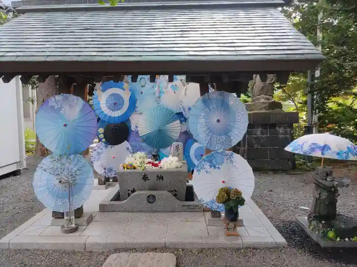 札幌諏訪神社の手水舎