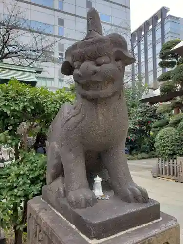 芝大神宮の狛犬