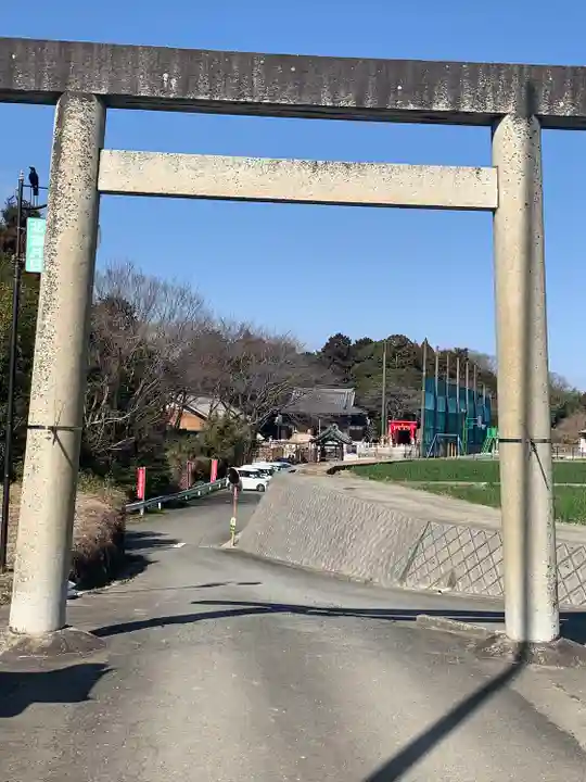 金井神社の鳥居