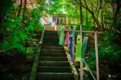 滑川神社 - 仕事と子どもの守り神(福島県)