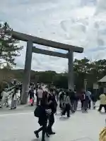 伊勢神宮内宮(皇大神宮)の鳥居