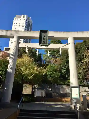 乃木神社の鳥居