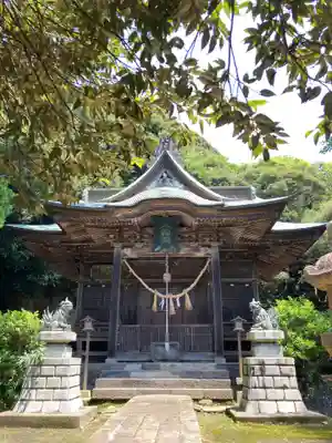 平潟八幡神社の本殿・本堂