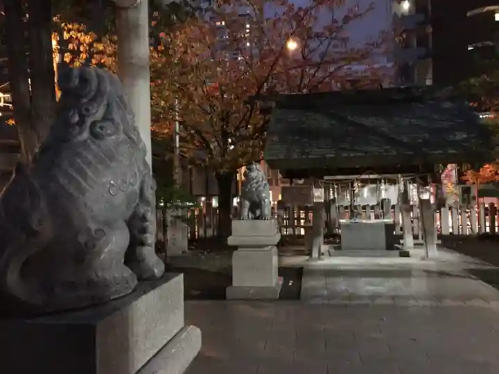 北海道神宮頓宮の狛犬