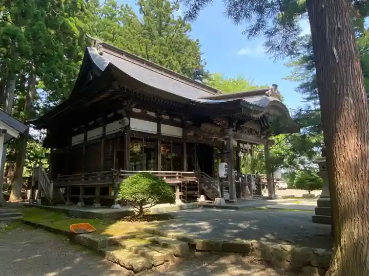 七戸神明宮の本殿・本堂