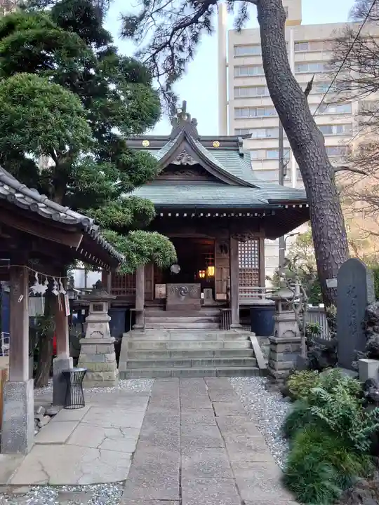廣尾稲荷神社の本殿・本堂