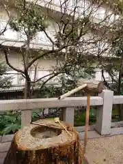 銀世界稲荷神社の手水