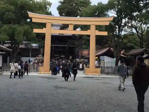 明治神宮の鳥居