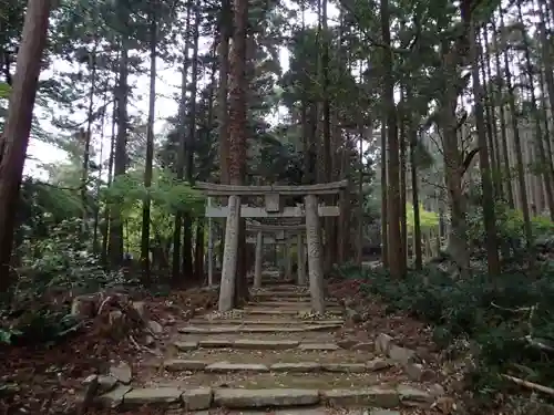 銀山上神社の鳥居