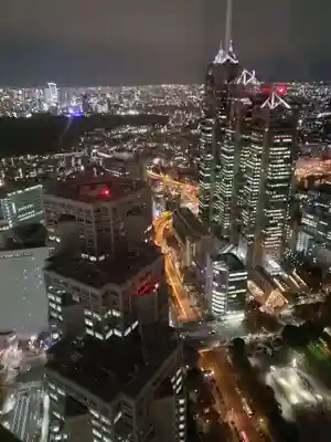 成子天神社の周辺