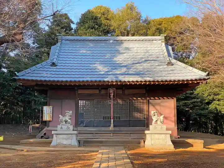 吉田杉山神社の本殿・本堂