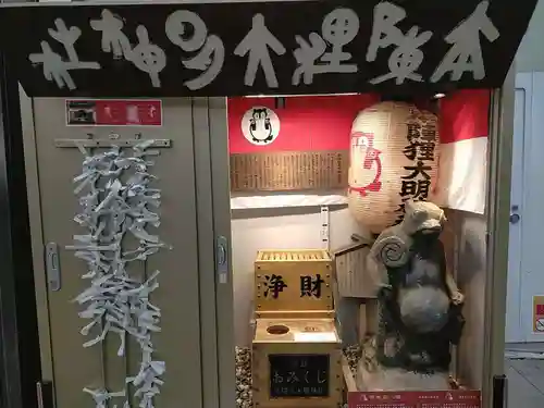 本陣狸大明神社の本殿