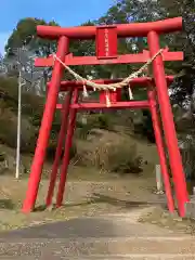 萩尾稲荷神社の鳥居