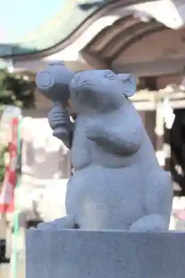 戸部杉山神社の狛犬