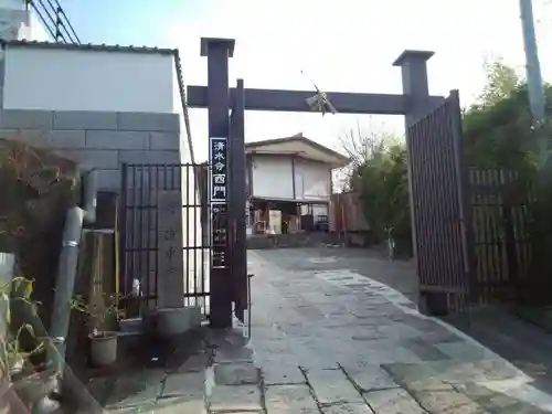 清水寺の山門・神門