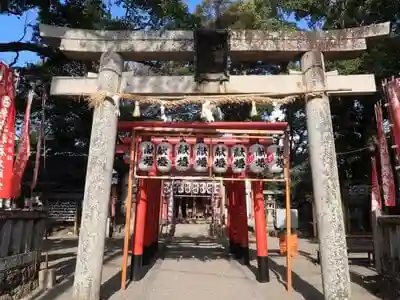 糸我稲荷神社の鳥居