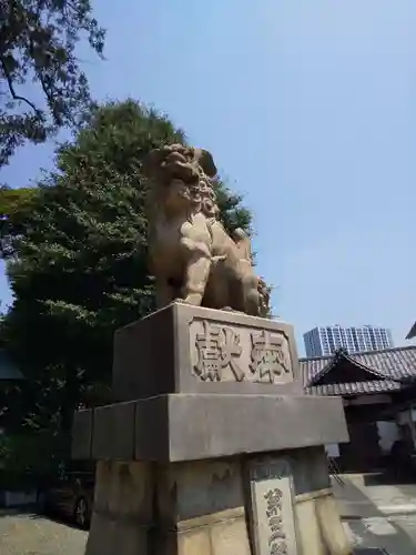 下神明天祖神社の狛犬