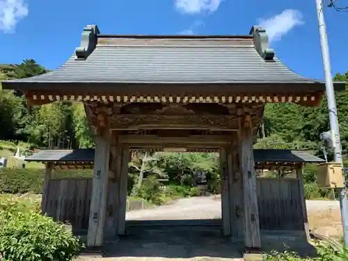 長昌寺の山門