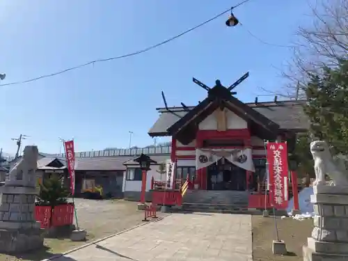 潮見ヶ岡神社の本殿