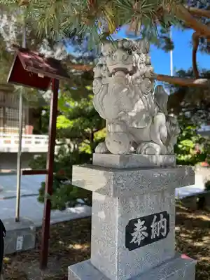 北見神社の狛犬
