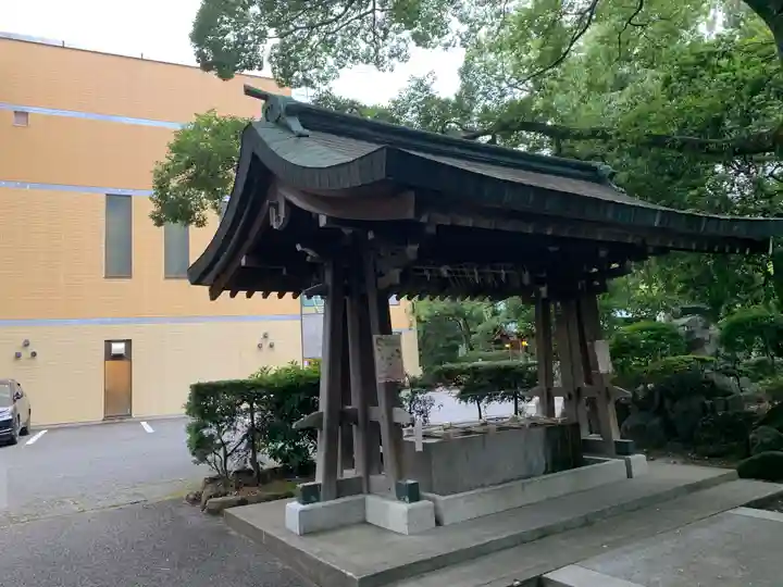 大井神社の手水舎
