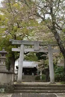 野津原神社の鳥居