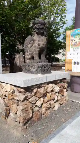 札幌村神社の狛犬