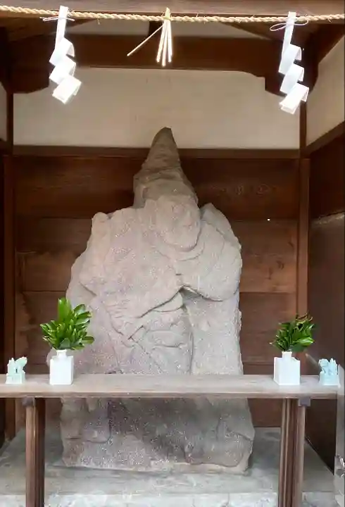 安江八幡宮(金沢水天宮)の像