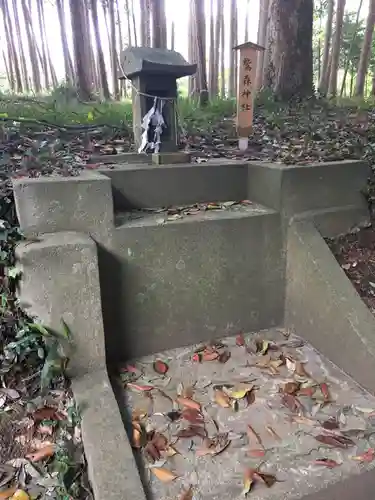 長幡部神社の末社