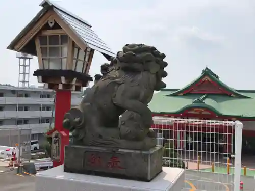 身代り不動尊　大明王院　川崎別格本山の狛犬