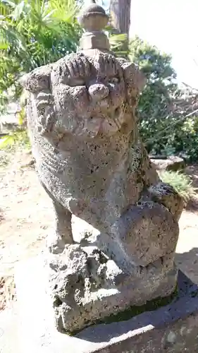 大室神社の狛犬