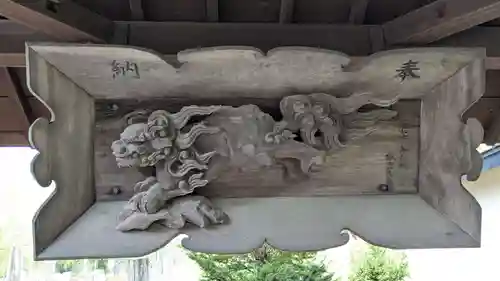 中札内神社の芸術