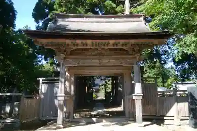 法源寺の山門・神門