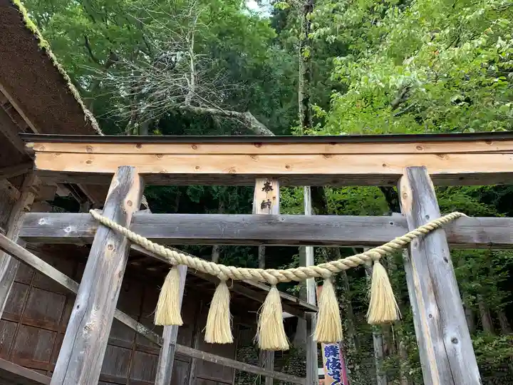 鎮守神社(橋場のばんば)の鳥居