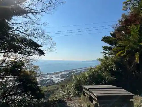 久能山東照宮の景色