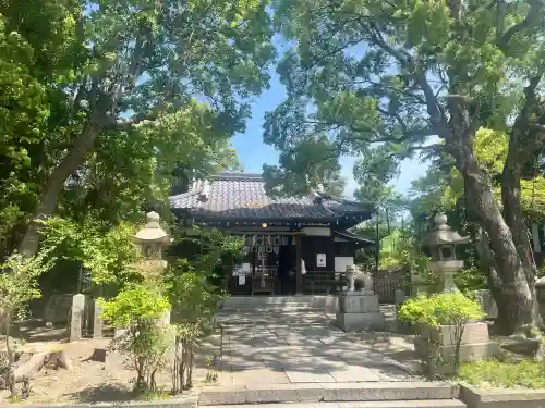 安居神社の本殿・本堂