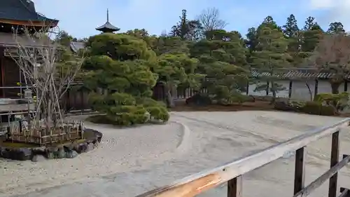 仁和寺の庭園