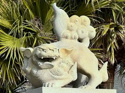 青島神社（青島神宮）の狛犬