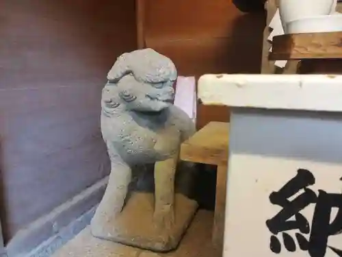 上目黒氷川神社の狛犬