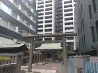 宮益御嶽神社の鳥居