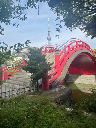 亀戸天神社の庭園