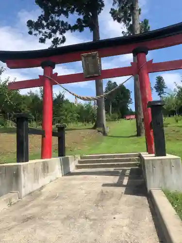 今熊保食神社の鳥居